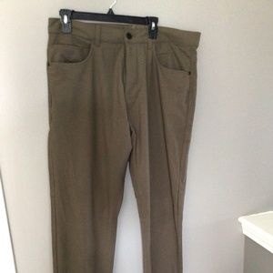 Zeroxposur Men’s Like New Brown Polyester Casual Pants